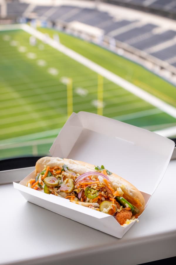 New food at Los Angeles Rams' SoFi Stadium: Mobile ordering