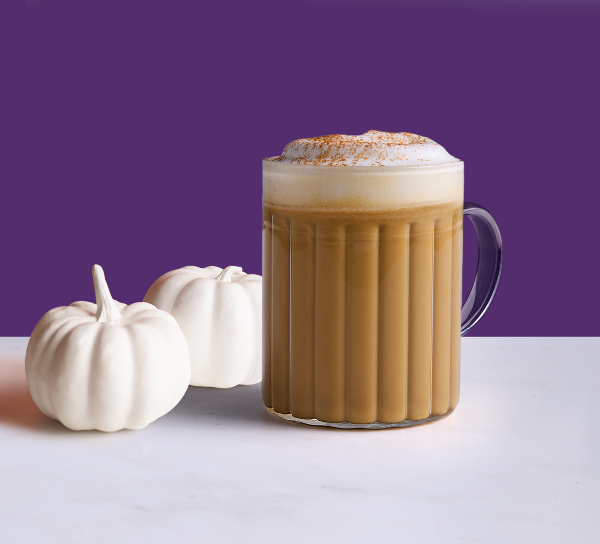 Pumpkin Latte right now Coffee Bean & Tea Leaf