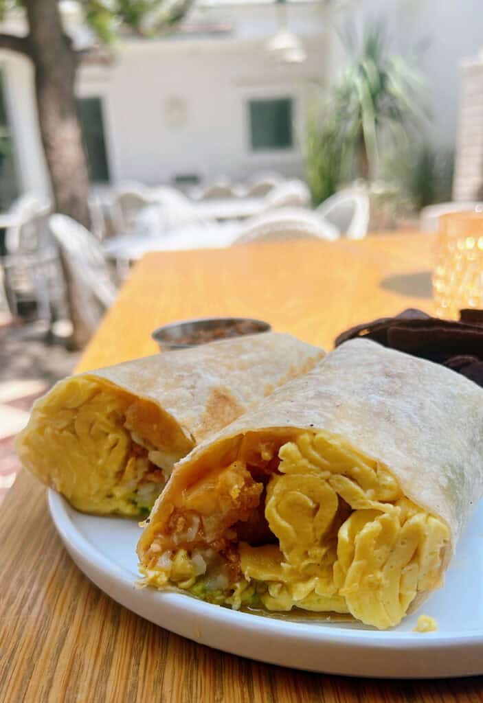 Egg Burrito