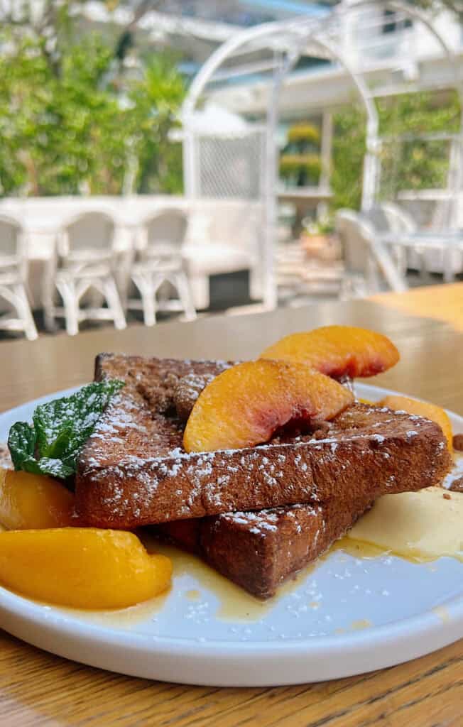 French Toast Bar at Short Stories Hotel