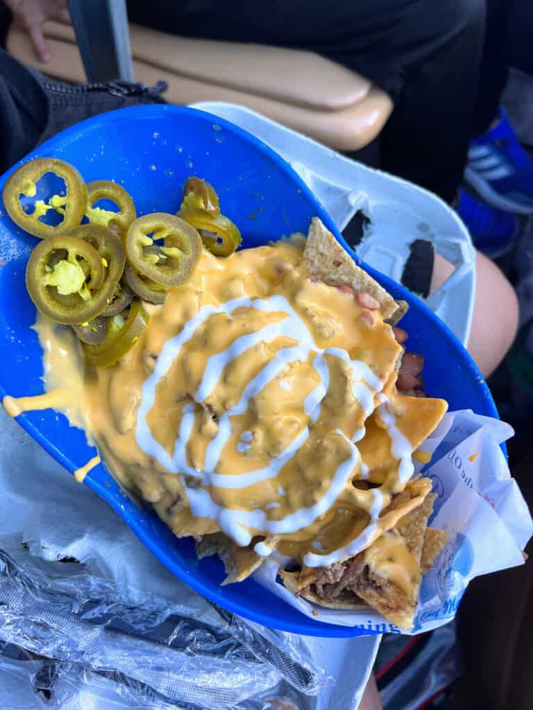 Nachos at Dodgers Stadium