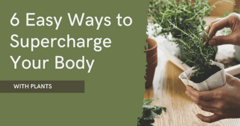 6 Easy Ways to Supercharge Your Body with Plants