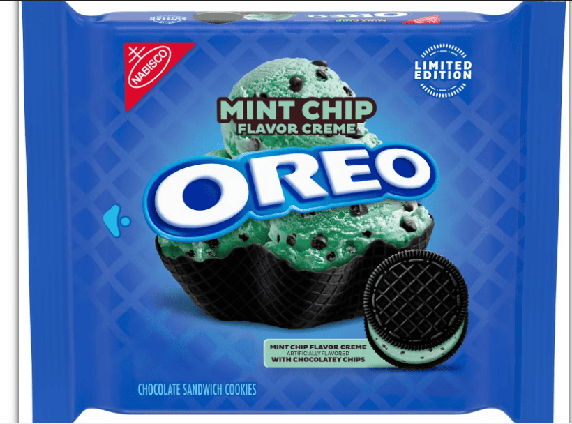 Mint Chip Oreo Flavor