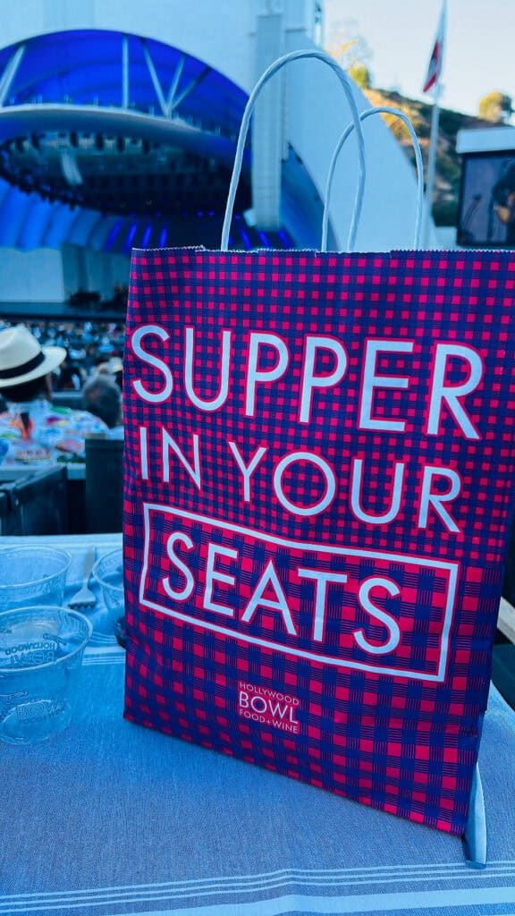 Supper in your Seats