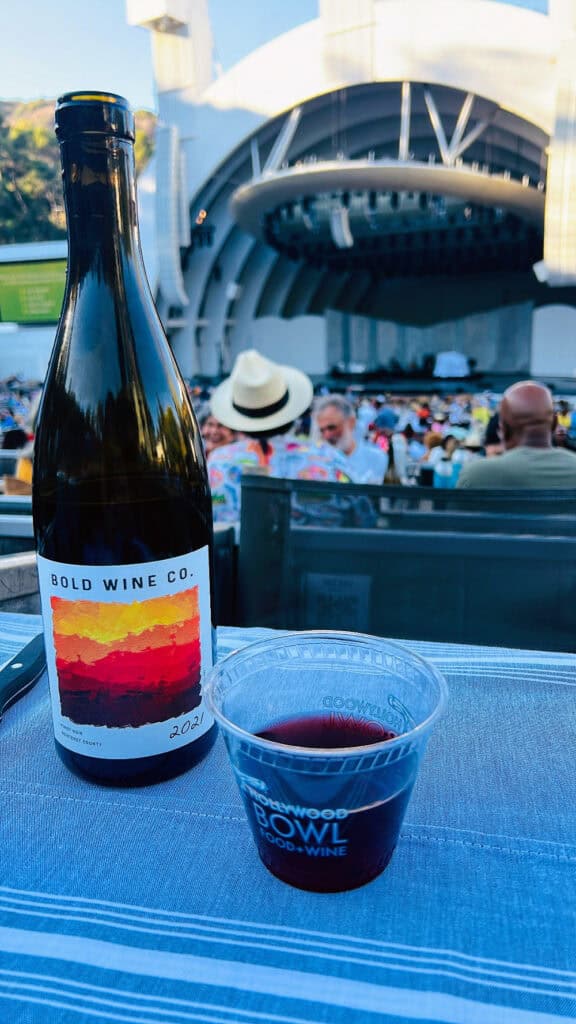 Wine at the Hollywood Bowl