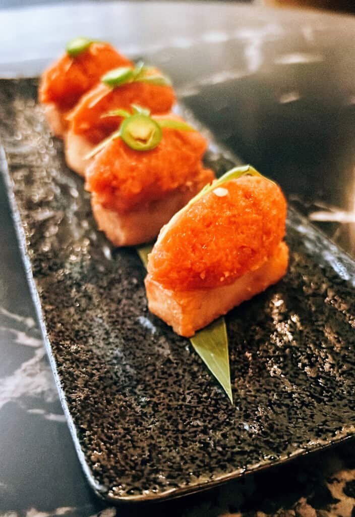 Spicy Tuna Crispy Rice UMI by Eden