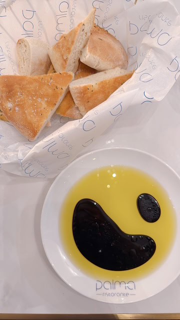 Focaccia with Olive Oil Palma Ristorante