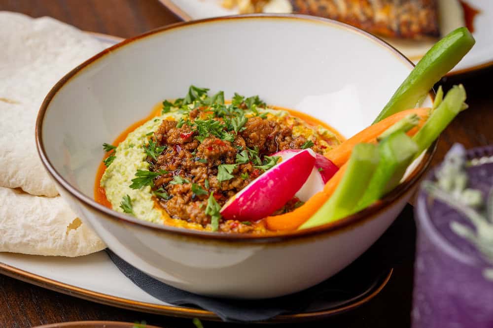 Lamb Hummus Bacari in Beverly Hills